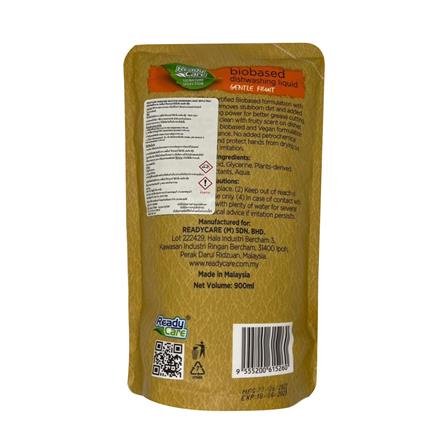 รีฟิลน้ำยาล้างจาน READY CARE 900 มล. GENTLE FRUIT_1