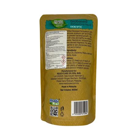 รีฟิลน้ำยาล้างจาน READY CARE 900 มล. EUCALYPTUS_1