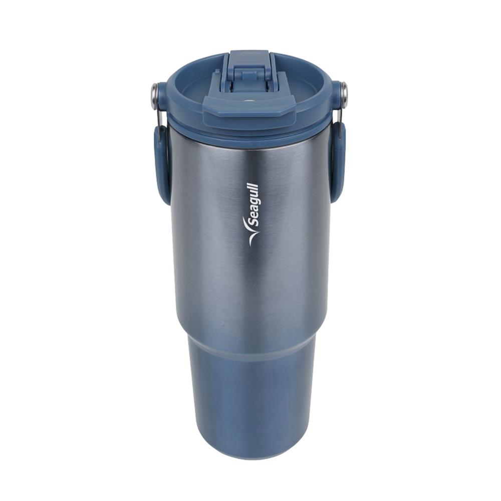 แก้วน้ำสุญญากาศ SEAGULL READY TO GO 0.9 ลิตร สีน้ำเงิน