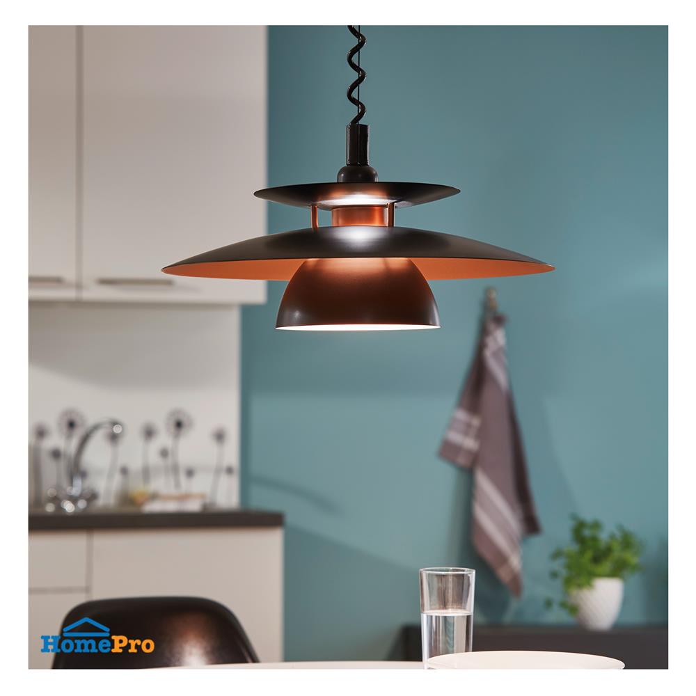 ไฟช่อ EGLO BRENDA 31666 สีดำ/ทองแดง 1 หัว