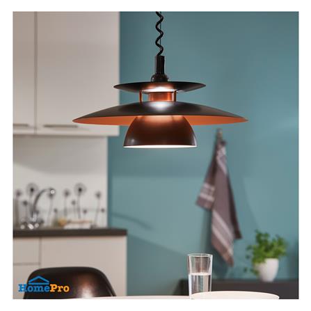 ไฟช่อ EGLO BRENDA 31666 สีดำ/ทองแดง 1 หัว_2