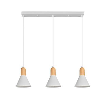 ไฟช่อ CARINI P230716-3 สีน้ำตาล/ขาว 3 หัว_0