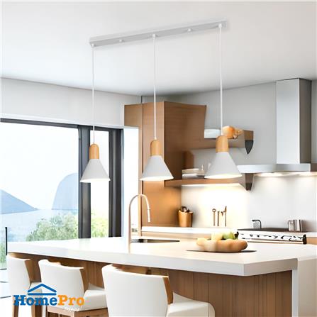 ไฟช่อ CARINI P230716-3 สีน้ำตาล/ขาว 3 หัว_3