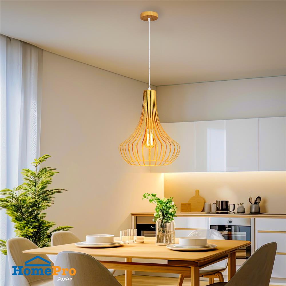 ไฟช่อ CARINI P230710 สีน้ำตาล 1 หัว