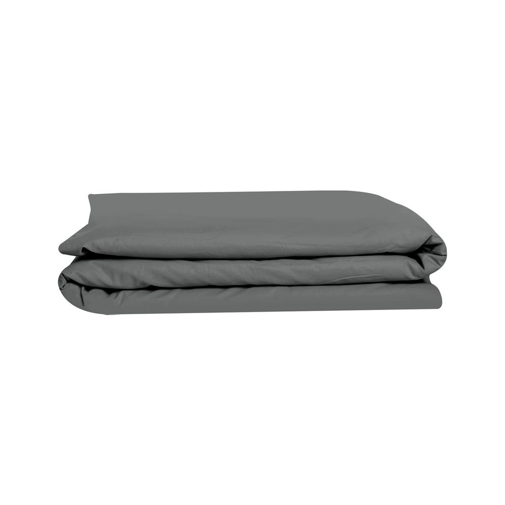 ผ้าปูที่นอน 8 ฟุต BED CLIP MICROTEX สี DARK GREY