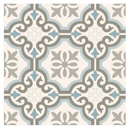 กระเบื้องพื้น 16x16 นิ้ว DURAGRES พีโอนี่ ฟ้า A 0.96 ตร.ม.