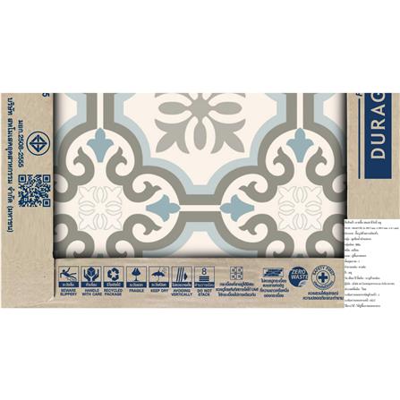 กระเบื้องพื้น 16x16 นิ้ว DURAGRES พีโอนี่ ฟ้า A 0.96 ตร.ม._7