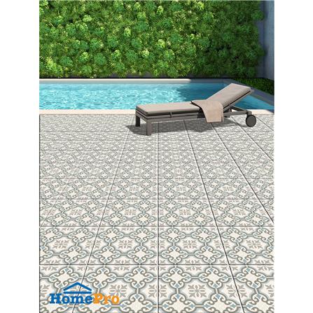 กระเบื้องพื้น 16x16 นิ้ว DURAGRES พีโอนี่ ฟ้า A 0.96 ตร.ม._1