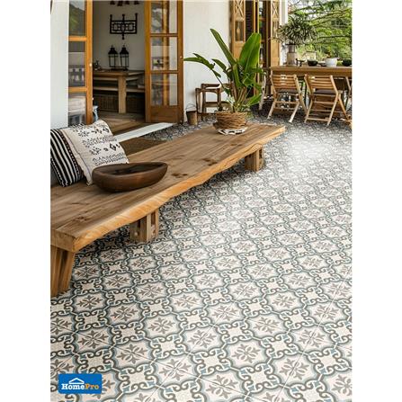 กระเบื้องพื้น 16x16 นิ้ว DURAGRES พีโอนี่ ฟ้า A 0.96 ตร.ม._5