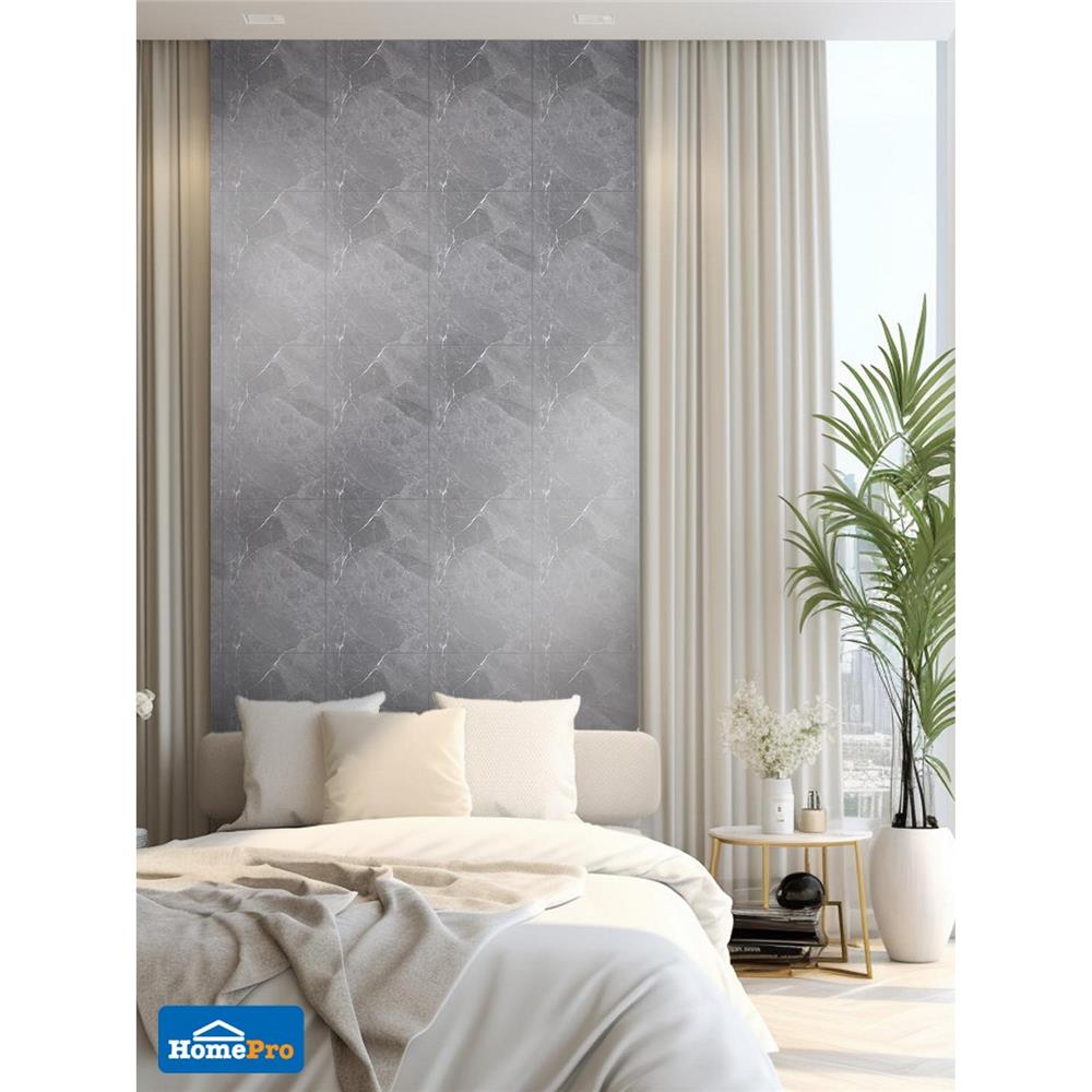 กระเบื้องผนัง 30x45 ซม. TARA บรูค เทาเข้ม 0.81 ตร.ม.