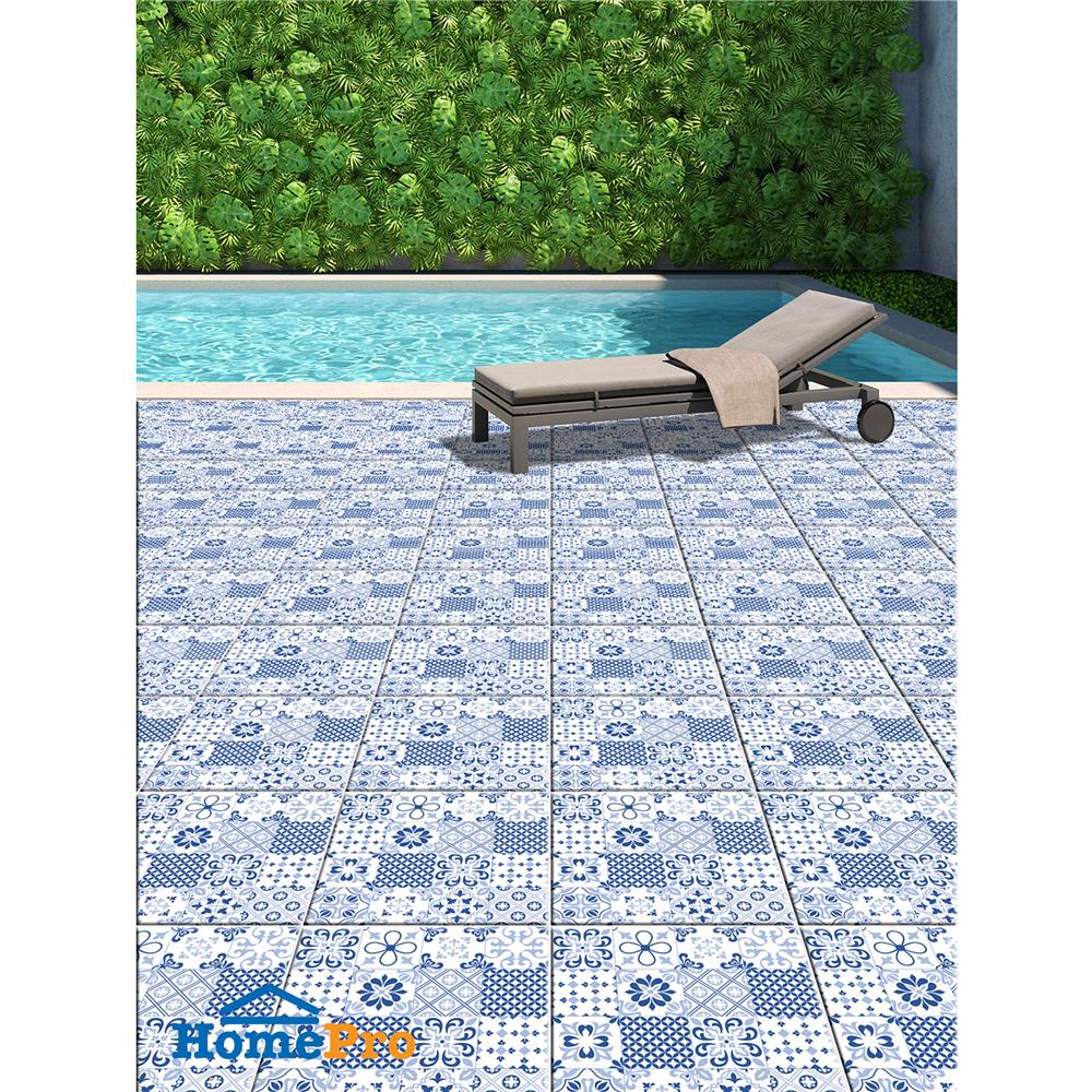 กระเบื้องพื้น 16x16 นิ้ว DURAGRES เปเรซ ฟ้า A 0.96 ตร.ม.