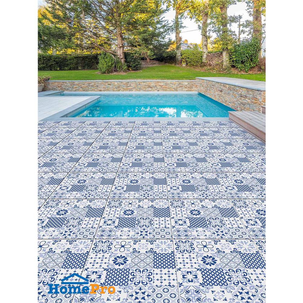 กระเบื้องพื้น 16x16 นิ้ว DURAGRES เปเรซ ฟ้า A 0.96 ตร.ม.