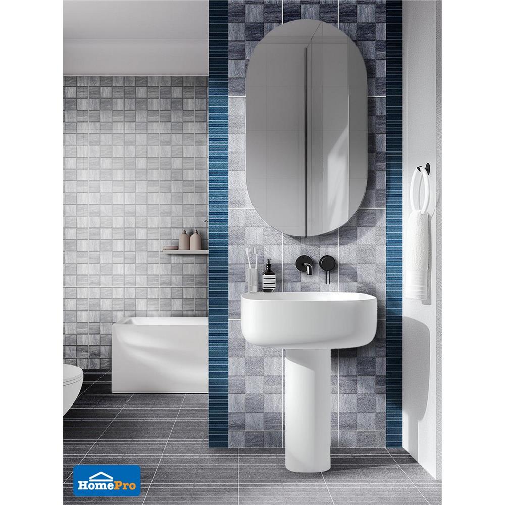 กระเบื้องผนัง 30x60 ซม. TARA มาทิลด้า ไลท์เกรย์ 1.44 ตร.ม.