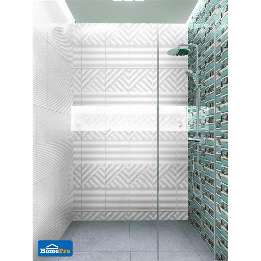 กระเบื้องผนัง 30x60 ซม. TARA คาร่า ไวท์ 1.44 ตร.ม.