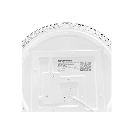 ไฟเพดาน LED SYLVANIA OVALO CRYSTAL RING 16 นิ้ว 36 วัตต์ DAYLIGHT/COOL WHITE/WARM WHITE สีขาว_7