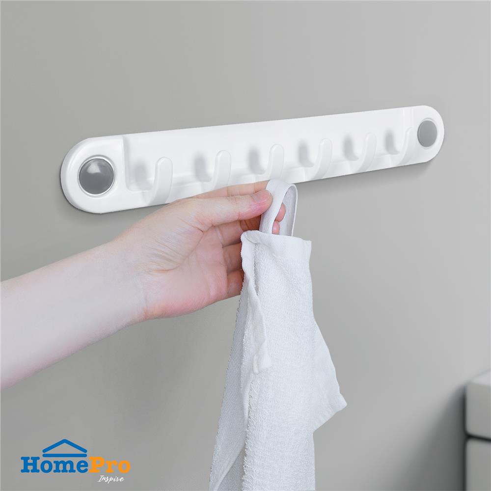 ขอแขวนผ้า BATH TIME 14911BT สีขาว