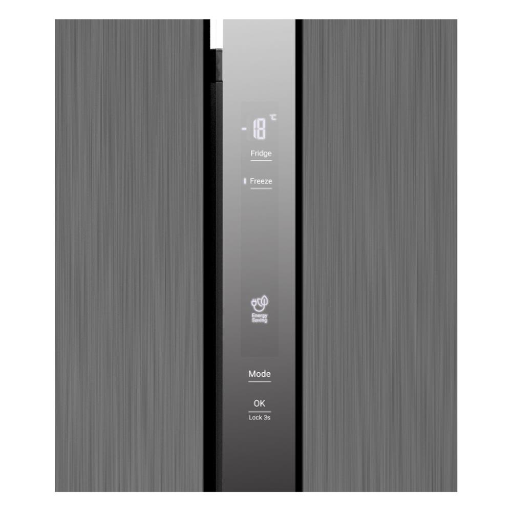 ตู้เย็น SIDE BY SIDE HITACHI HRSN9552DDXTH 18.5 คิว สีเทาเข้ม อินเวอร์เตอร์
