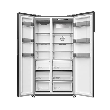 ตู้เย็น SIDE BY SIDE HITACHI HRSN9552DDXTH 18.5 คิว สีเทาเข้ม อินเวอร์เตอร์_2