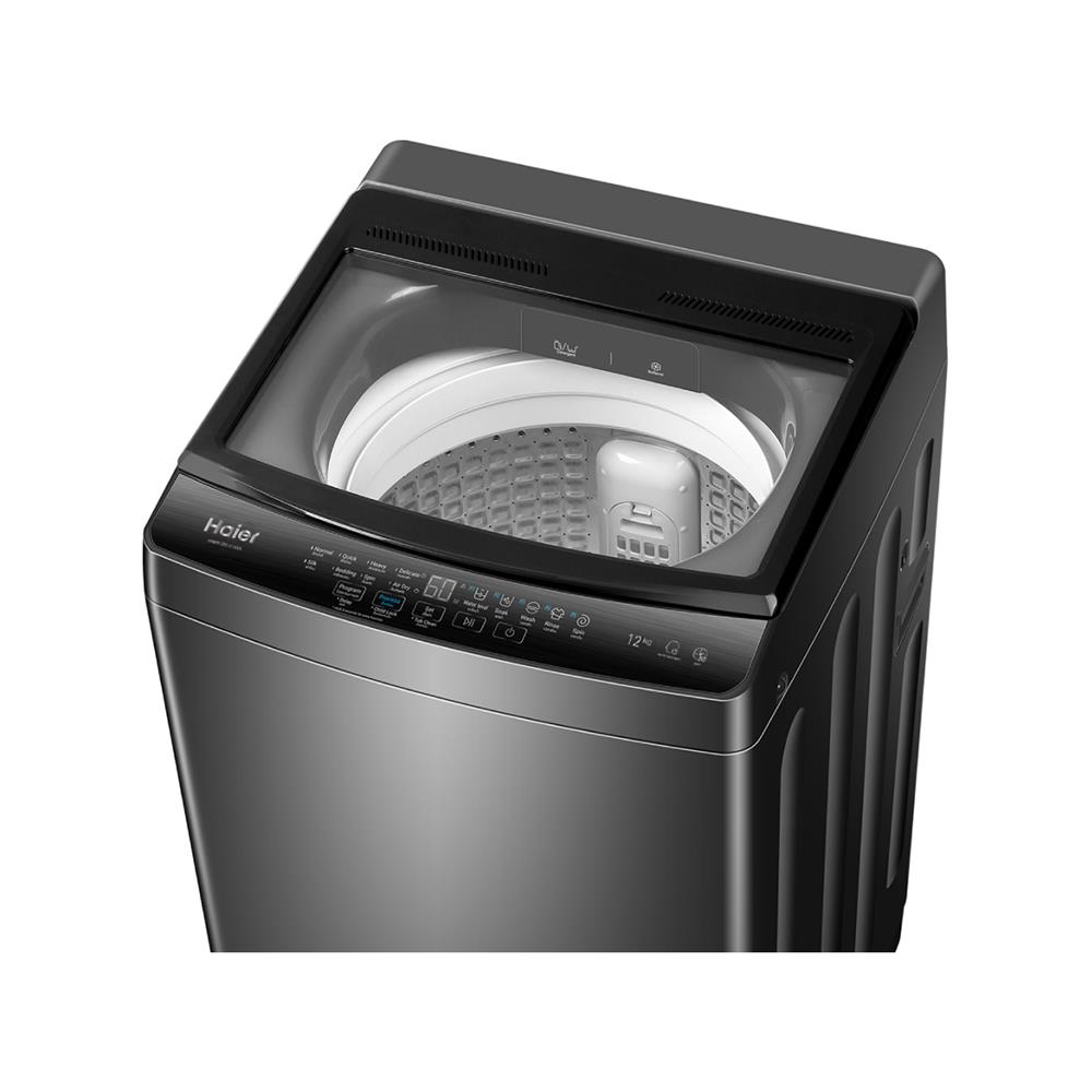 เครื่องซักผ้าฝาบน HAIER HWM120-316S6 12 กก. สีเทา