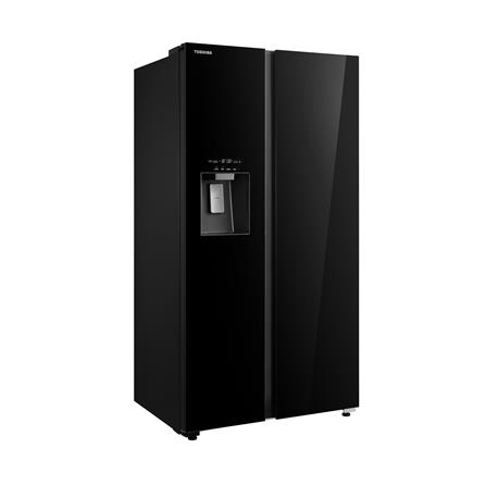 ตู้เย็น SIDE BY SIDE TOSHIBA GR-RS755WIAPGTH(22) 20 คิว กระจกดำ อินเวอร์เตอร์_2