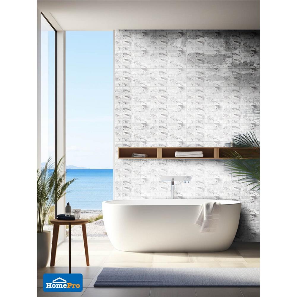 กระเบื้องผนัง 40x80 ซม. TARA เรอัล บริค ไวท์ 1.28 ตร.ม.