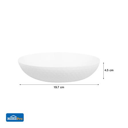 จานบัวลึก แก้วโอปอล 7.5 นิ้ว KECH DIAMOND_4