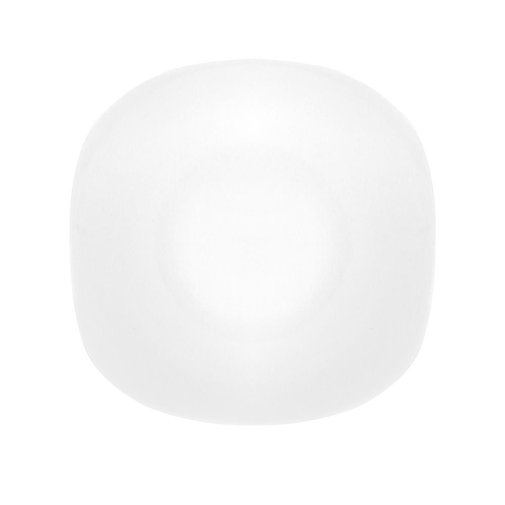 จานตื้น แก้วโอปอล 8 นิ้ว KECH AURA SQUARE