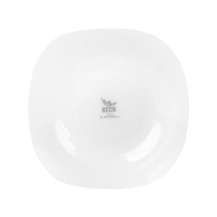 จานตื้น แก้วโอปอล 8 นิ้ว KECH AURA SQUARE_2