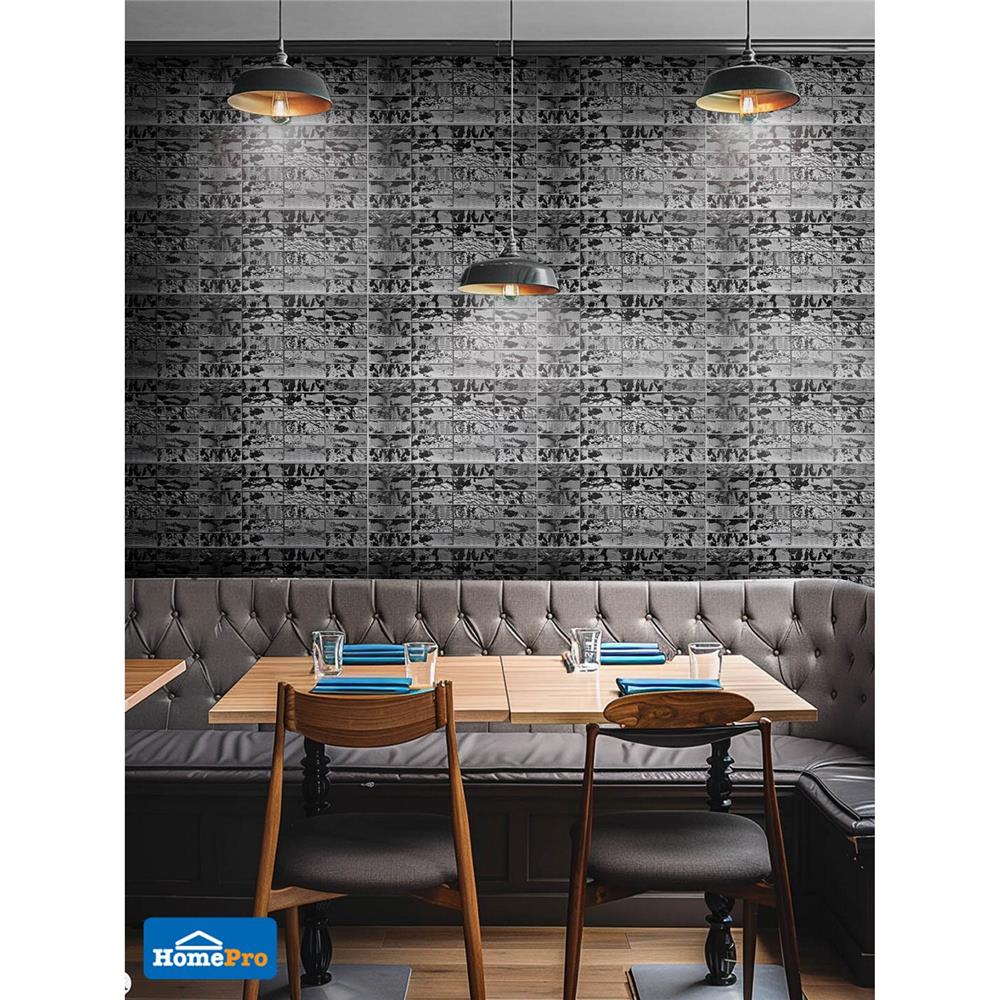 กระเบื้องผนัง 40x80 ซม. TARA เรอัล บริค ซิลเวอร์ 1.28 ตร.ม.