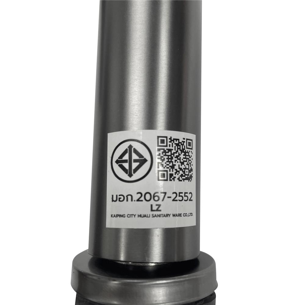 ก๊อกซิงค์เดี่ยวติดผนัง LUZERN LS-1304K สีเทา