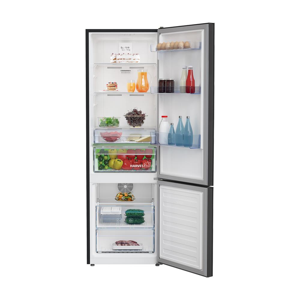 ตู้เย็น 2 ประตู BEKO RCNT375I40VHFGB 12.6 คิว กระจกดำ