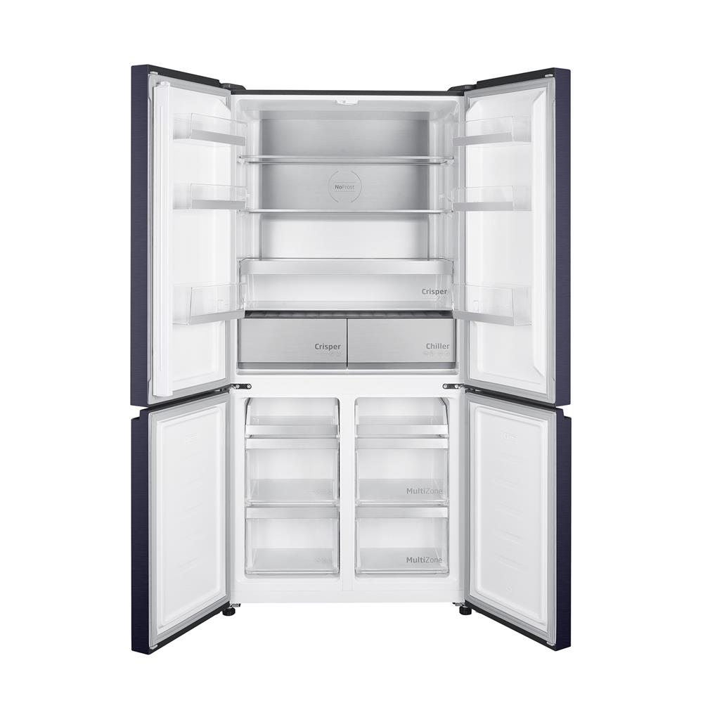 ตู้เย็น MULTI DOOR BEKO GNO52251HFSGBL 18.4 คิว กระจกน้ำเงิน