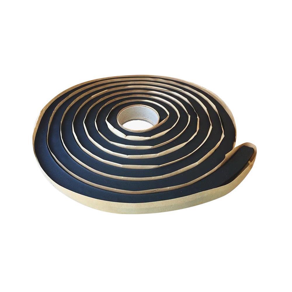 ยางบวมน้ำกันซึมสำหรับรอยต่อ วอเตอร์สต็อป จระเข้ 25X20 มม. 5 ม. สีดำ