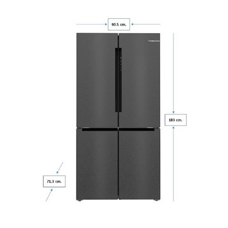 ตู้เย็น MULTI DOOR BOSCH KFN96AXEA 21 คิว สีดำ_3
