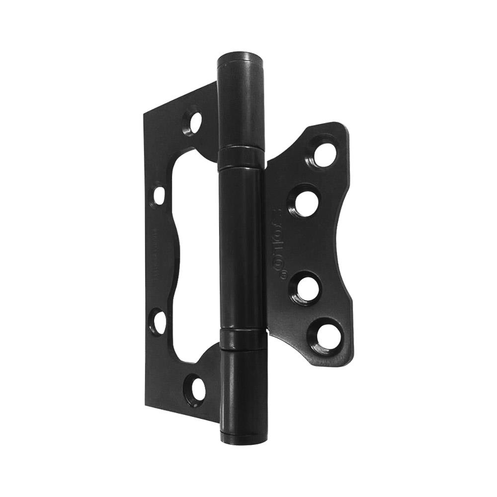 บานพับ 4X3 นิ้ว X 2.5 มม. สีดำ SOLO 43253 แพ็ก 3 ชิ้น ไม่เซาะร่อง