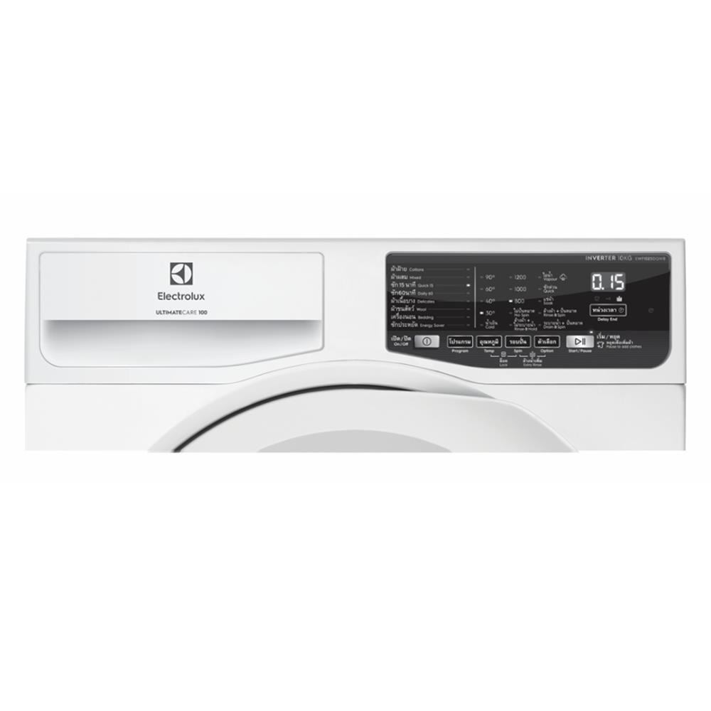 เครื่องซักผ้าฝาหน้า ELECTROLUX EWF1025DQWB 10 กก. สีขาว
