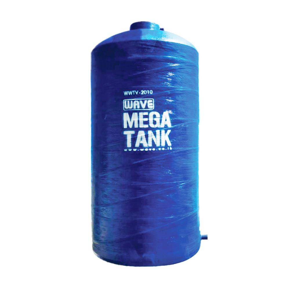 ถังเก็บน้ำไฟเบอร์กลาส WAVE MEKA TANK WWTV2020-20000 ลิตร สีน้ำเงิน