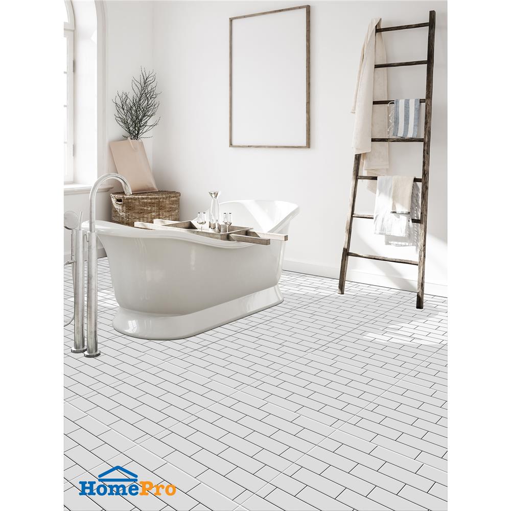 กระเบื้องพื้น 50x50 ซม. DURAGRES เอลลิงตั้น ไวท์ ขาว A 1 ตร.ม.