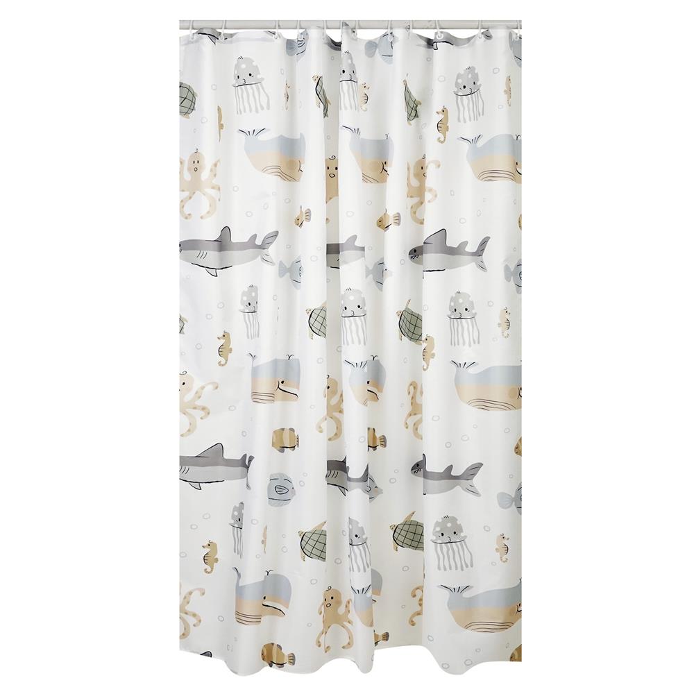 ม่านห้องน้ำ POLYESTER MOYA ACS23464A 180X180 ซม.