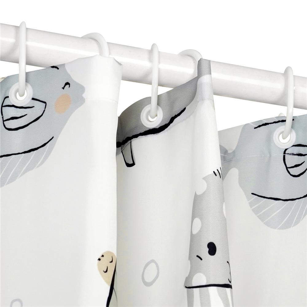 ม่านห้องน้ำ POLYESTER MOYA ACS23464A 180X180 ซม.