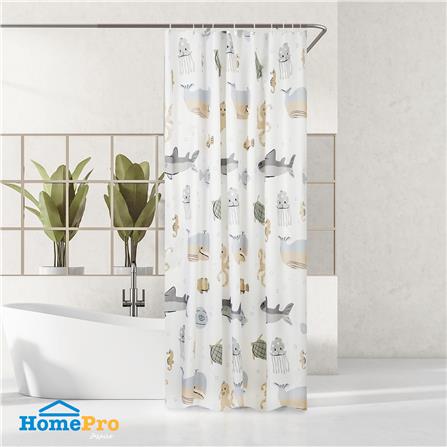 ม่านห้องน้ำ POLYESTER MOYA ACS23464A 180X180 ซม._4