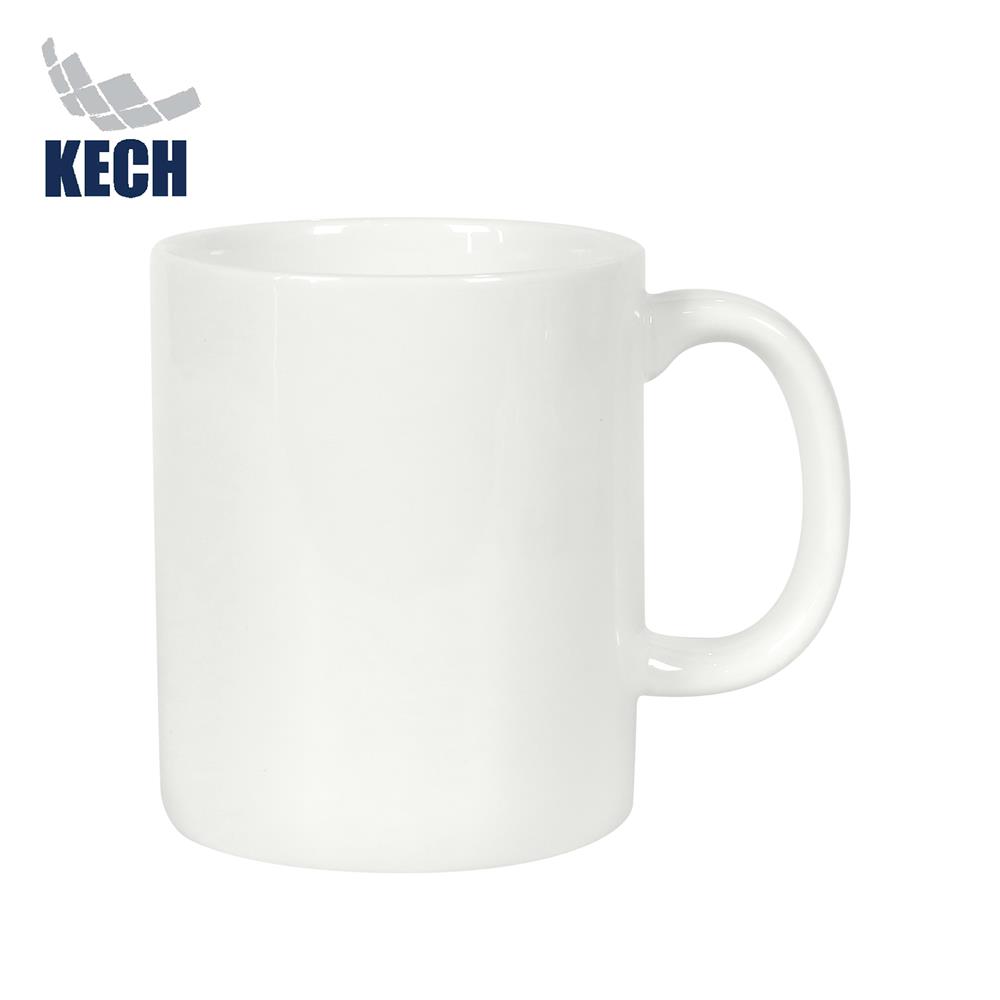 ถ้วยหู PORCELAIN 350 มล. KECH SNOW BASIC สีขาว_1