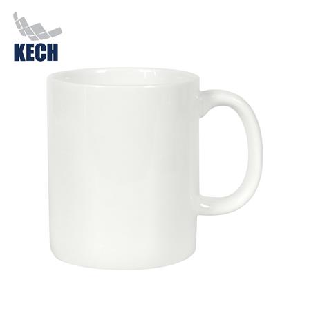 ถ้วยหู PORCELAIN 350 มล. KECH SNOW BASIC สีขาว_0