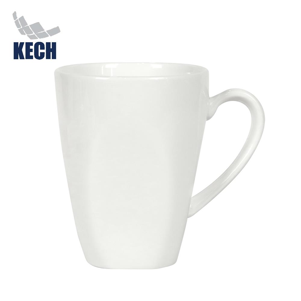 ถ้วยหู PORCELAIN 300 มล. KECH SNOW PETAL สีขาว_1