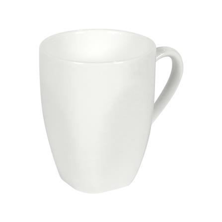 ถ้วยหู PORCELAIN 300 มล. KECH SNOW PETAL สีขาว_2