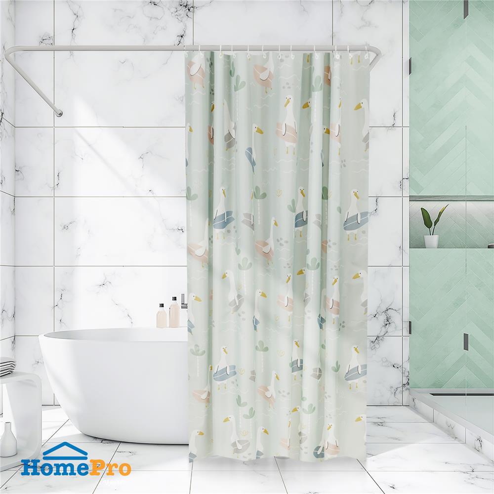 ม่านห้องน้ำ POLYESTER MOYA ACS23463A 180X180 ซม.