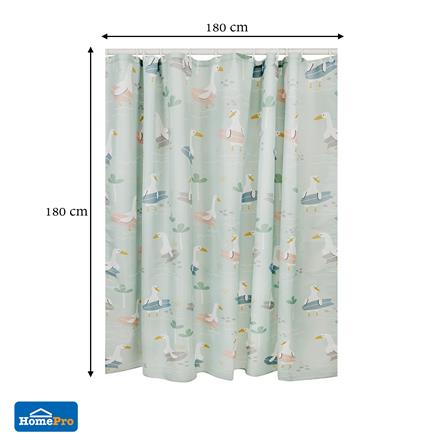 ม่านห้องน้ำ POLYESTER MOYA ACS23463A 180X180 ซม._6