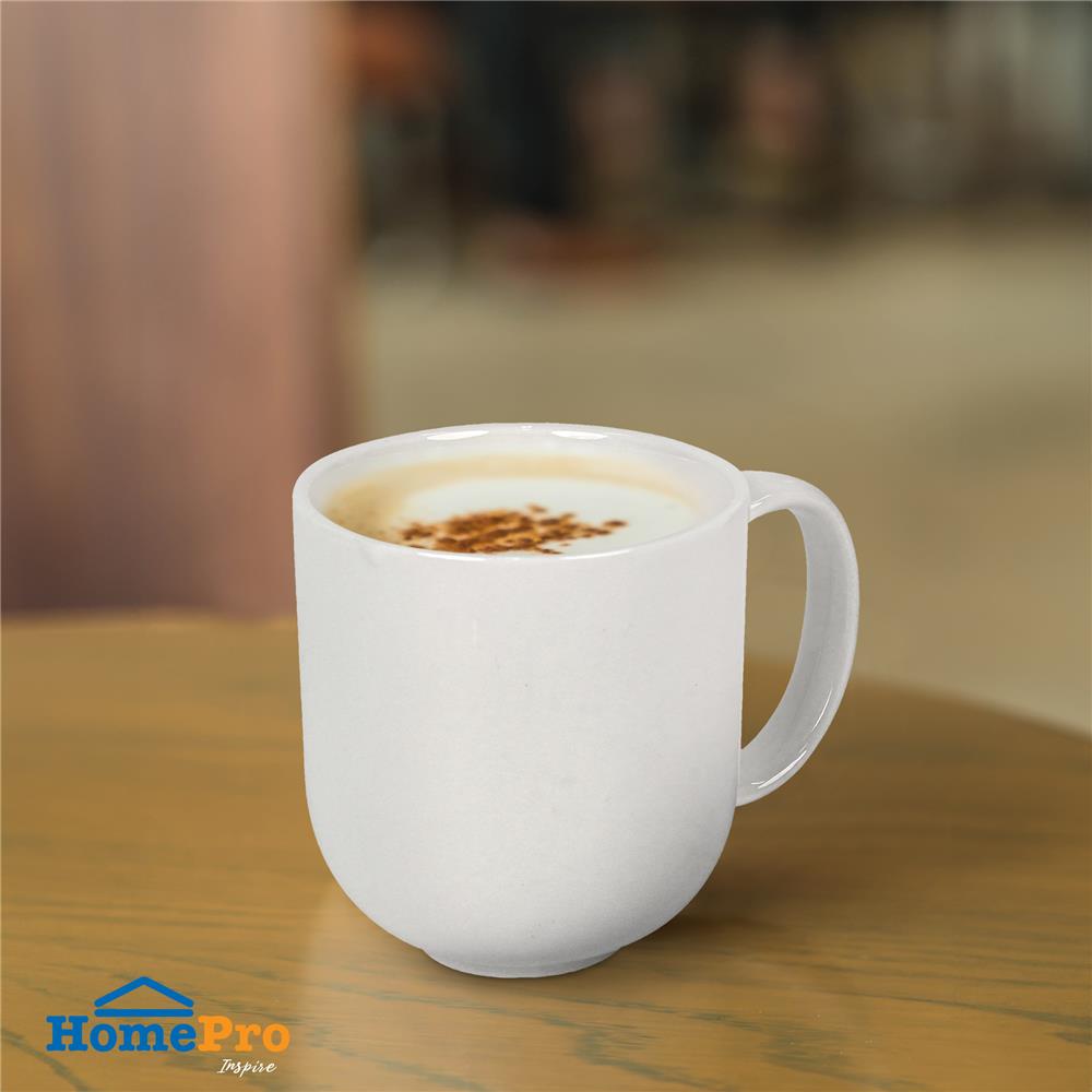 ถ้วยหู PORCELAIN 350 มล. KECH SNOW CUTE สีขาว