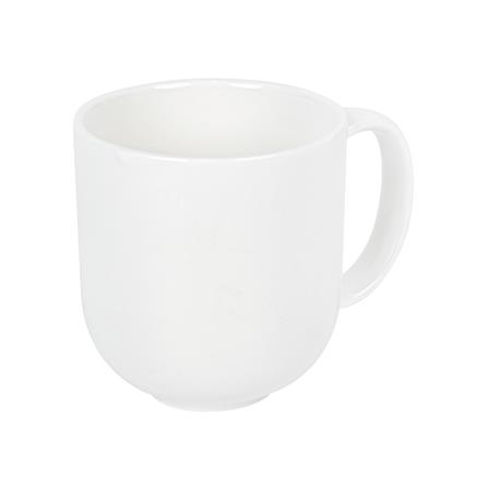 ถ้วยหู PORCELAIN 350 มล. KECH SNOW CUTE สีขาว_1