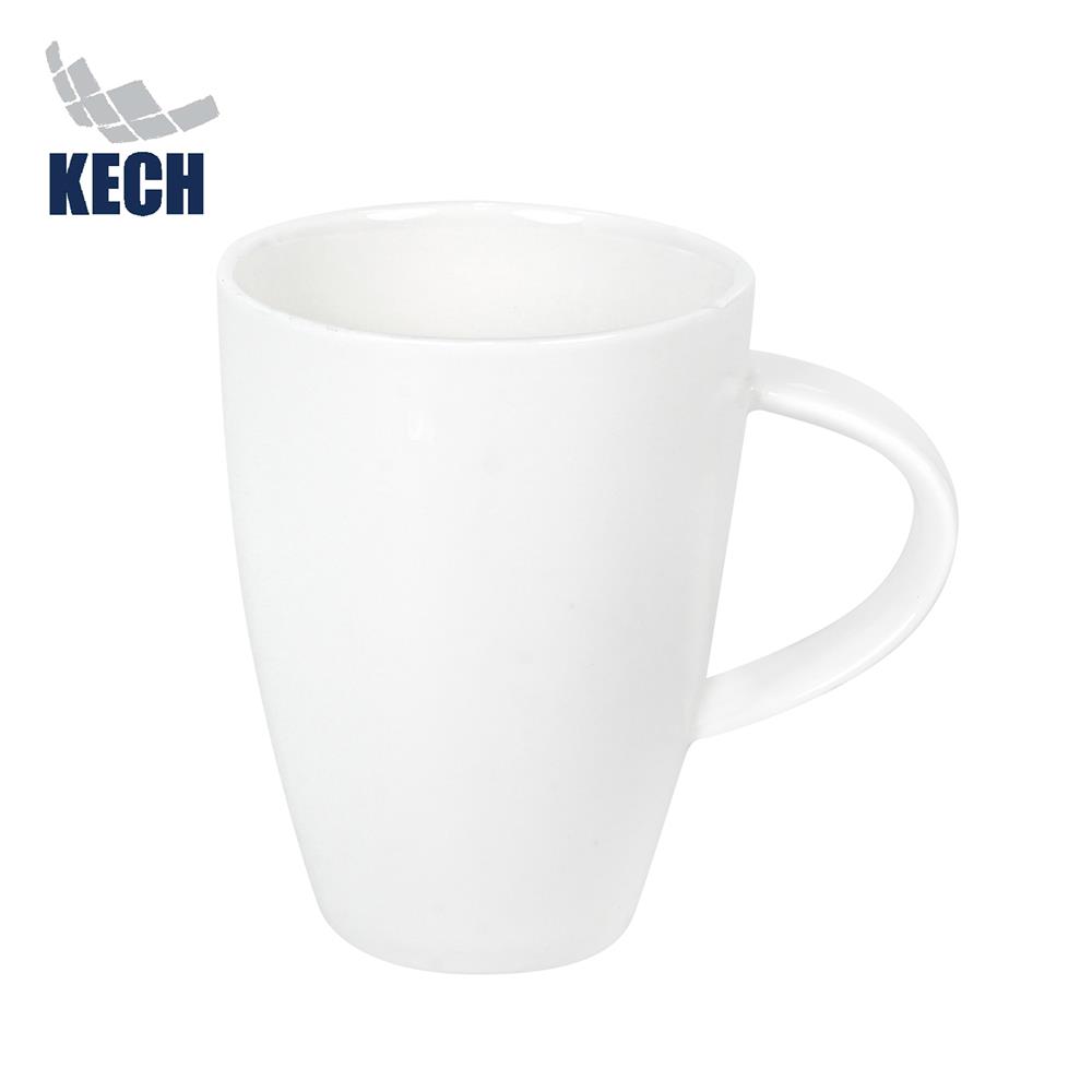 ถ้วยหู PORCELAIN 300 มล. KECH SNOW YU สีขาว_1